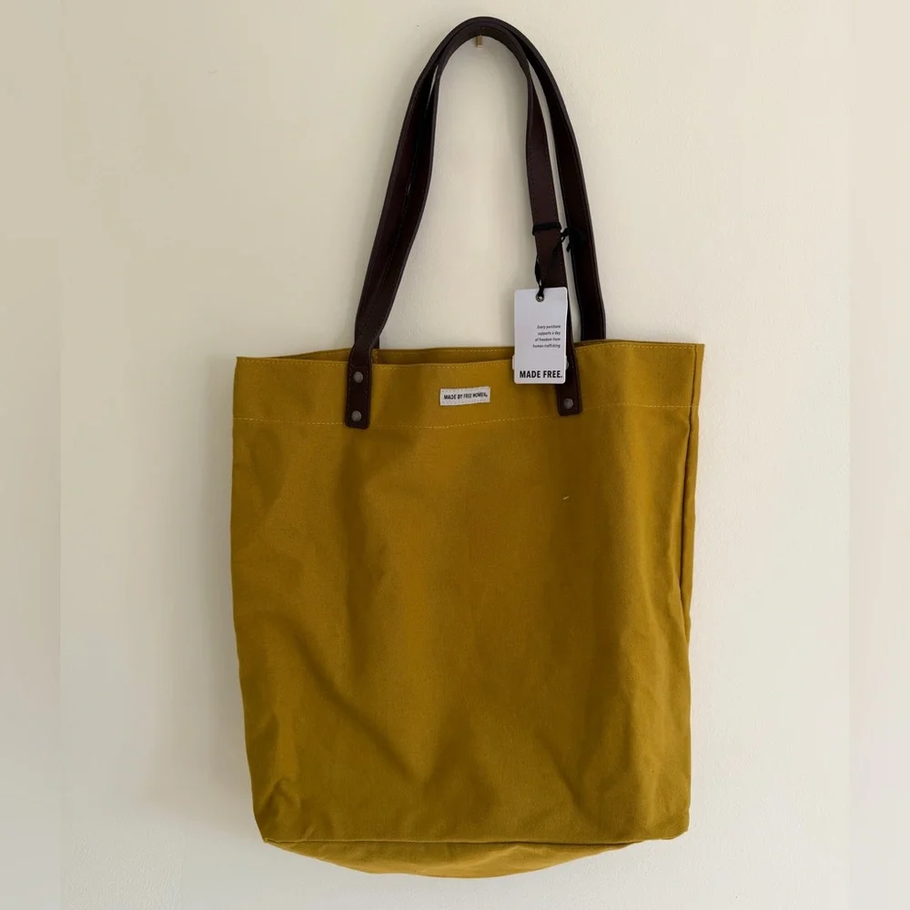 NWT Yellow Tote Bag